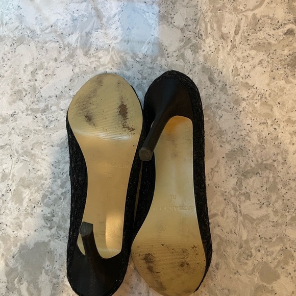 Enzo Angiolini 4 inch stiletto peep toe pumps - Picture 5 of 5